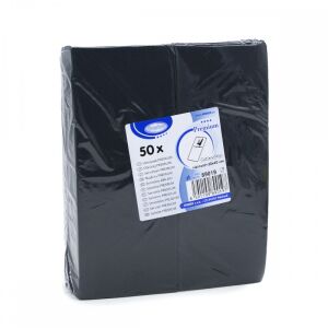 Eld. Szalvéta Prémium fekete 50db/cs 32X40cm 89019 129868580 - Szalvéta