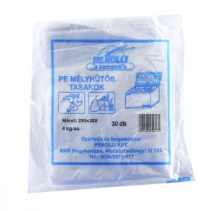 Mélyhűtőtasak 28x38cm 25 mikron 30db/cs 129870436 - Ételtárolás