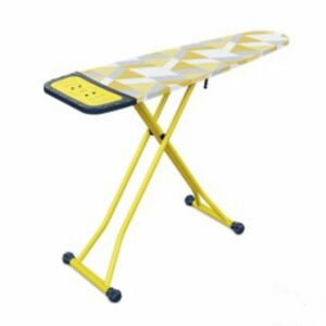 Alecee vasalódeszka, sárga, geometrikus mintával, 38x130cm - Vasalódeszka és Vasalódeszka huzat