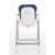 Back view of My First Baby dark blue adjustable high chair