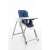 My First Baby dark blue adjustable high chair with removable double tray