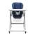 Close-up of My First Baby dark blue adjustable high chair