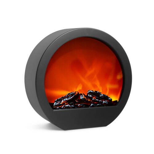 LED láng effektusú kandalló - elemes ali - 35 x 12 x 38 cm