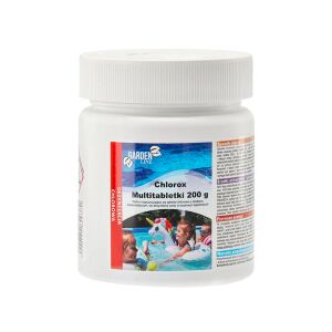 Chlórová dezinfekčná tableta - 200 g - 400 g 139030344 - Bazény a plážové hračky