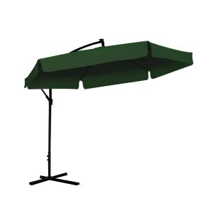 GardenLine Banana Hngender Sonnenschirm mit LED-Solarbeleuchtung – Grün – 3 m 129897912