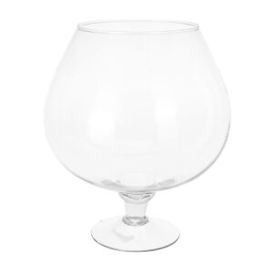 Wazon dekoracyjny ze szkła z recyklingu, 22,5x26 cm 129900987 - Projektowanie wnętrz