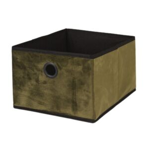 Úložná krabica, otvorená, zelená farba, 32x25x8 cm, Storage Solutions 129901007 - Skladovanie a organizovanie