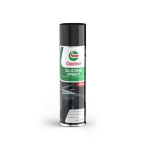 Castrol Spray Silikonowy, 250 ml, smar do części metalowych, plastikowych i gumowych - Smar