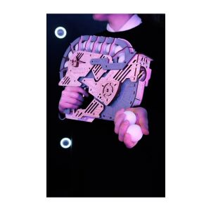 Puzzle 3D, Pistol de Ping-Pong, EWA, Lemn, 153 Piese 136052116 - Puzzle 3D