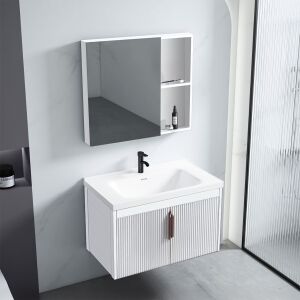 Badezimmermöbel-Set mit Waschbecken Astor 60cm White