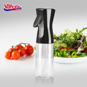 STICLA CU PULVERIZATOR ULEI/OTET 200 ML,NEGRU, VANORA HOME 129901710 - Distribuitoare de ulei și oțet