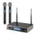 SAL MVN610 Wireless Microphone Set with Receiver and Handheld Microphones