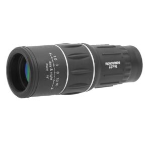 Monoclu - telescop 16 X 52 mm, dual focus, husa transport si laveta, negru 129902678 - Telescop