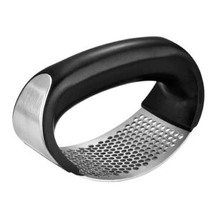 SIKS fokhagymapréselő, kézi, ívelt, ergonomikus nyél, rozsdamentes acél 135849686 - SIKS