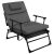 Springos Gc0067 garden chair, reclined position