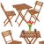 Bs001lb Wooden Balcony Set with Flowers and Drinks Collage
