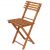 Bs001lb Wooden Folding Chair - Perspective View