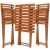 Bs001lb wooden folding balcony chairs, folded for storage