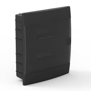 Tablou 24 module montaj incastrat ST, negru 135892886 - Doze de legătură și conexiune