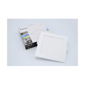 Spot LED 12W Incastrat, Patrat, Panasonic, 850lm, Lumina Neutra (4000K), Alb 135949582 - Lămpile încastrate