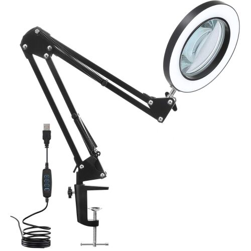 Velixo® LED лупа с 3x увеличение, захранвана от USB