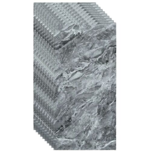 30 S DEPOT® tapéta csempe készlet, vastagság 2mm, méretek 30x60cm, márványutánzat, szürke, COD: P8807