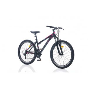 Corelli Swing 3.0 női MTB könnyűvázas kerékpár 16" Fekete-Pink