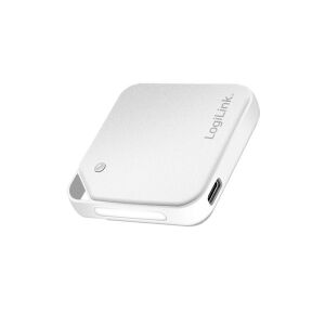 Logilink Mini Kézmelegítő 2000 mAh zseblámpával, Fehér - Logilink