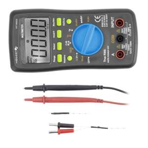 Multimetru digital Högert HT1E603 cu cabluri de testare - Multimetre