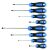 Complete Högert screwdriver set with ergonomic handles
