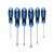 Högert 6-piece screwdriver set with ergonomic handles