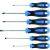 Högert screwdriver set, 6-piece, Phillips, slotted, precision screwdrivers