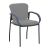 Bluering Bond grey visitor chair with armrests
