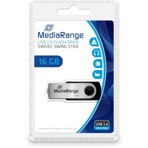 SPEICHERLAUFWERK FLASH USB2 16GB/MR910 MEDIARANGE 129947988 - Pendrive