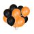 Halloween Lufi Szett – Fekete-Narancs, 20 db 138699493