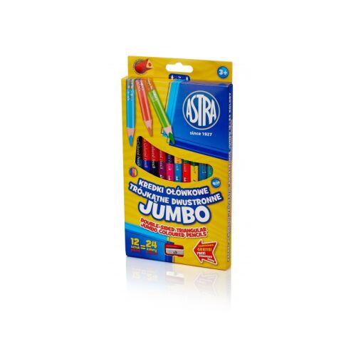 Astra Doppelseitige Bleistiftstifte Jumbo, 12 Stück 129961180