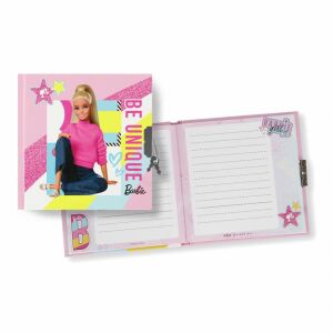 Pamiętnik zamykany na klucz Barbie 13 x 13 cm (534359) 141575625 - Pamiętnik