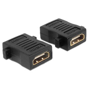 Delock HDMI A Anya-Anya Adapter csavarhelyekkel - HDMI kábel