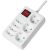 Удължител Logilink LPS210, Schuko x 3, Euro socket x 4, връзка чрез Schuko мъжки, кабел 5 m, 16 A, защита от пръски вода, вкл./изкл., Бял 129968570