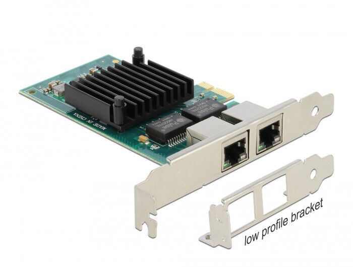 DELOCK Karta PCI Expr 2xRJ45 Gigabit LAN i350