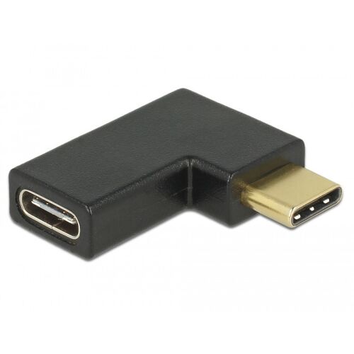 Adaptor Delock USB 10 Gbps (USB 3.1 Gen 2) USB Type-C tată &gt; tată curbat stânga \/ dreapta