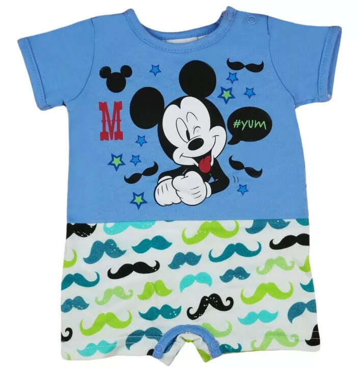 Disney Mickey baba napozó kék (62)