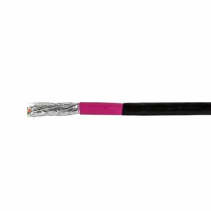 Kabel podziemny Logilink S/FTP Cat7 AWG23 1000MHz czarny 50m 144969245 - Kabel sieciowy
