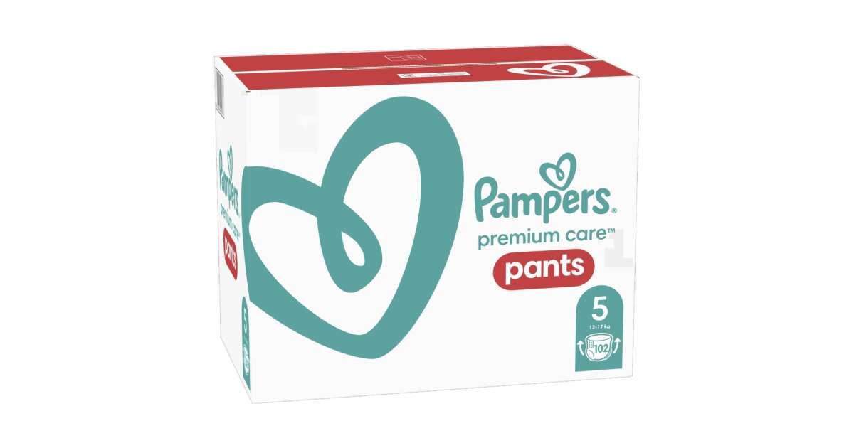 Pampers Premium Care Diaper Pack 12-17kg Junior 5 (102pcs