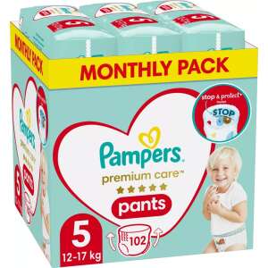 Pampers Premium Care Pants havi Pelenkacsomag 12-17kg Junior 5 (102db) 41777215 Pelenka
