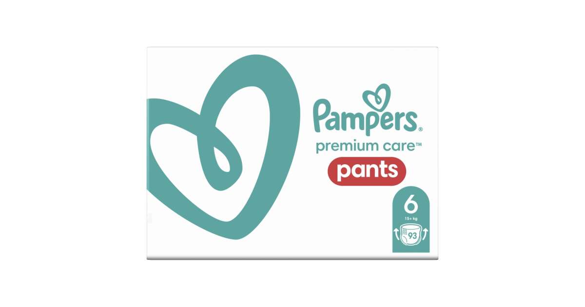 Pampers Premium Care Pants Diapers, Size 6, >16kg, Easy On & Easy