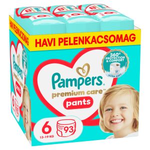 Pampers Premium Care monthly nappy pack 15kg+ Junior 6 (93pcs) 144461001 - Diapering