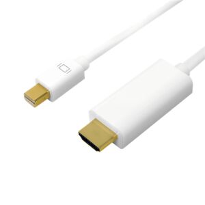 Kabel mini DisplayPort do HDMI,4K, 2m Biały 141220407 - DisplayPort