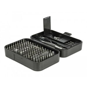 Delock Precíziós csavarhúzófej készlet, 130 db.