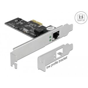 Delock PCI Express x1 kártya - 1 x 2,5 Gigabit LAN 129975119 - PCI hálózati kártya